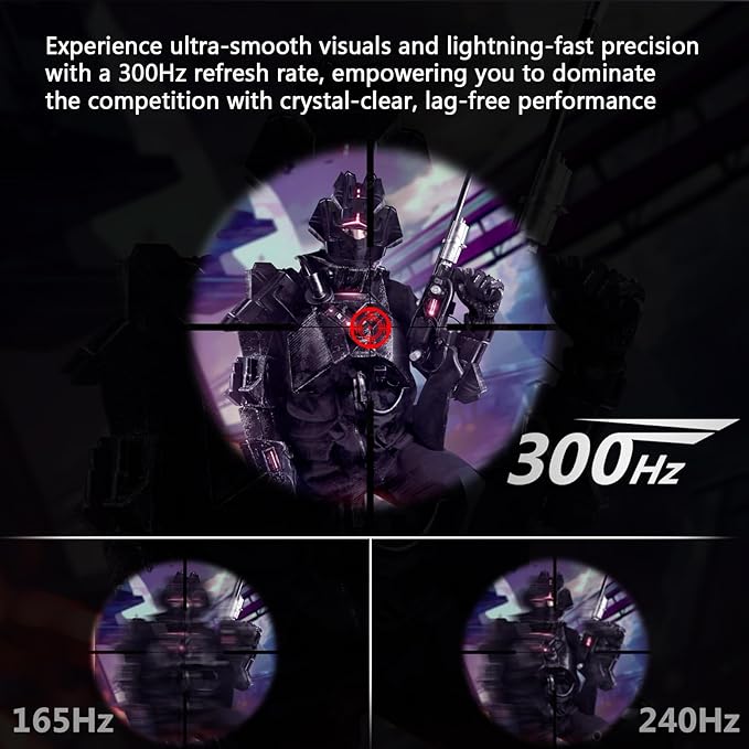 Z-Edge 24.5 inch 300Hz 280Hz 240Hz Gaming Monitor, UG25S FHD 1080p, Ultra Fast - Image 2