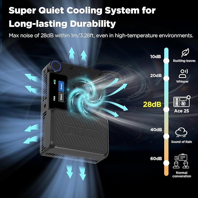 Amaran Ace 25c Pocket RGBWW LED Light, Boost Mode Up to 32W, Full-Color Mini - Image 6