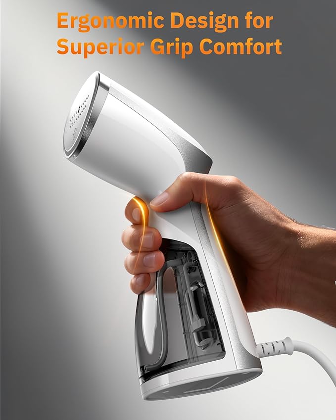 OGHom Steamer for Clothes, Portable Handheld Garment Wrinkle Remover, 1000W - Image 7