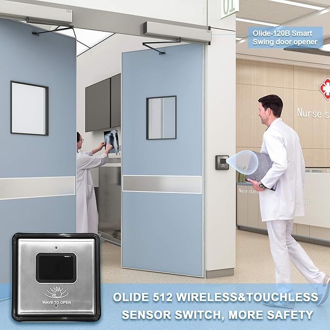 Olideauto Olide-120B Sensor Open Automatic Touchless Swing Door - Image 3