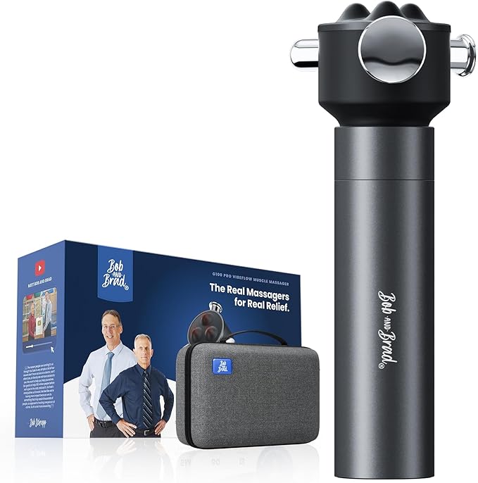 BOB AND BRAD VibeFlow Vibration Massager, FSA-HSA Eligible, 116Hz Deep Tissue by BOBANDBRAD