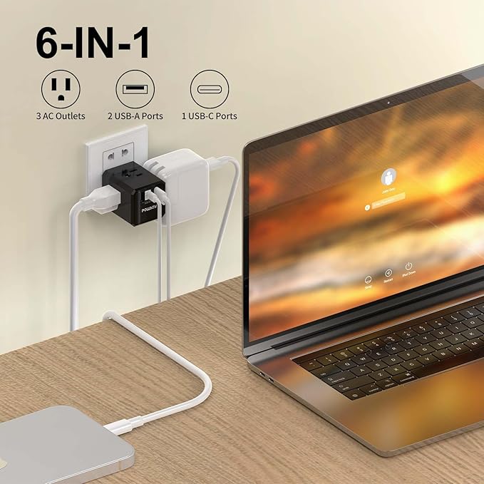 Cruise Ship Essentials, 3-Side Outlet Splitter - Image 3