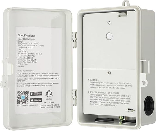 DEWENWILS Pool Timer, WiFi Timer Switch, Heavy Duty 40A 120-277 VAC 2HP by DEWENWILS