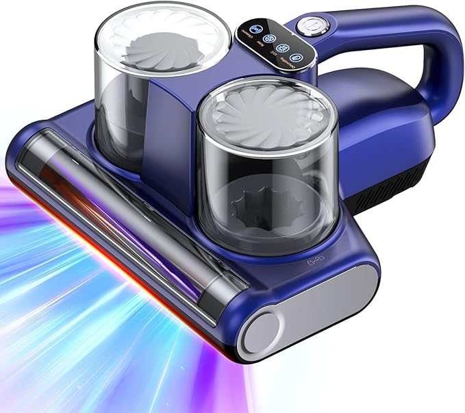 JPHYLL Mattress Vacuum Bed Vacuum Cleaner 16Kpa Suction 253.7nm UV-C Light by Focusonhomelifeandhealth