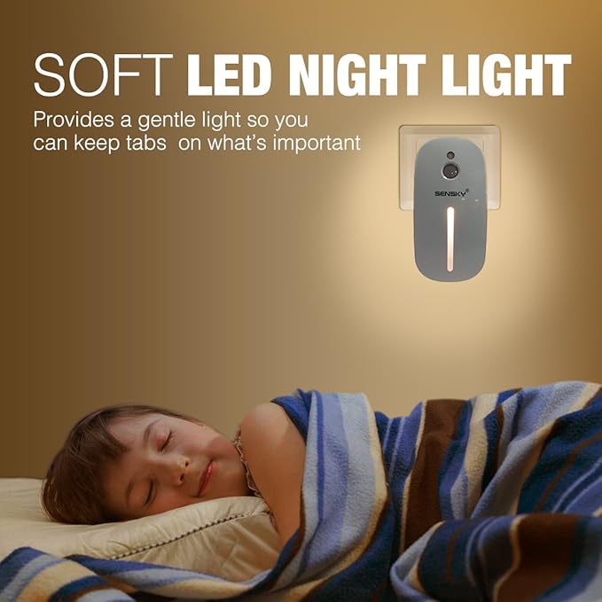 Sensky [2 Pack Plug in Night Light - Image 6