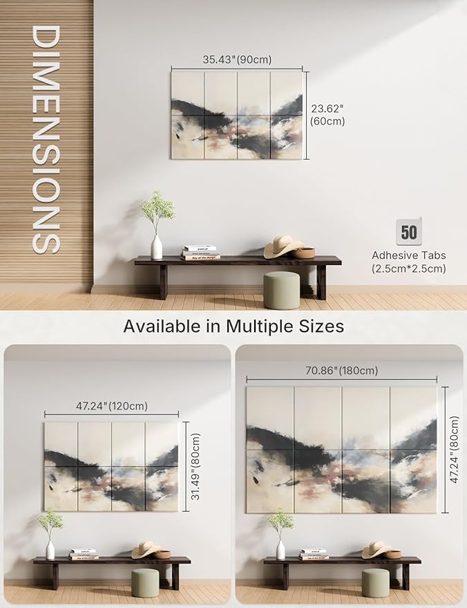 Wall Art Acoustic Panels, Decorative Sound Absorbing Panels - Image 5