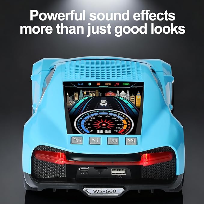 WSTER Luxury Sports Car Model Bluetooth Speaker - Image 4