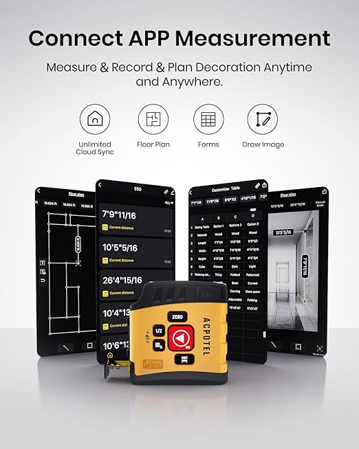 3-in-1 Digital Tape Measure - Image 2