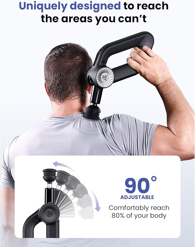 BOB AND BRAD D6 Pro Massage Gun Deep Tissue Percussion - Image 4