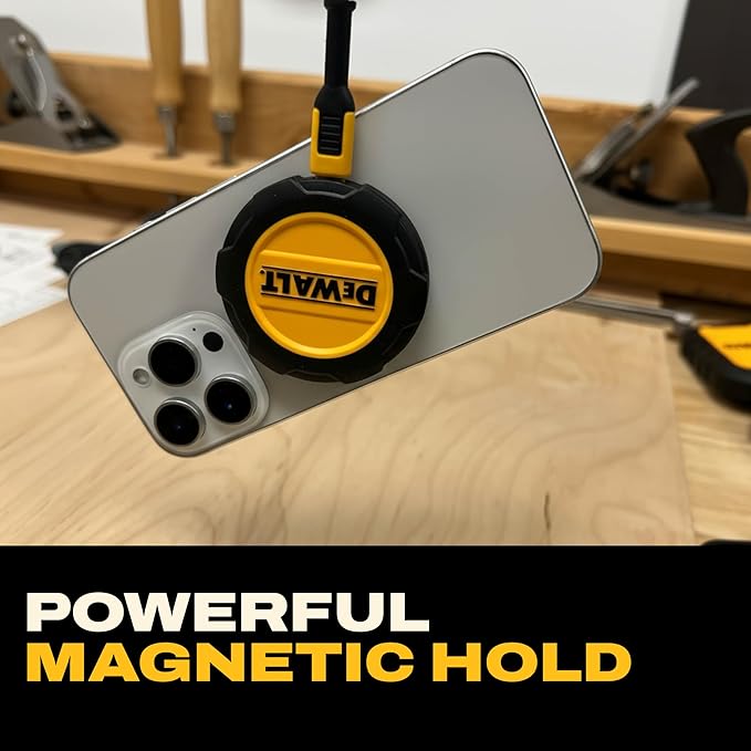 DEWALT Magnetic Phone Holder for Car Kit, Heavy Duty Wireless Charger, Vent - Image 6