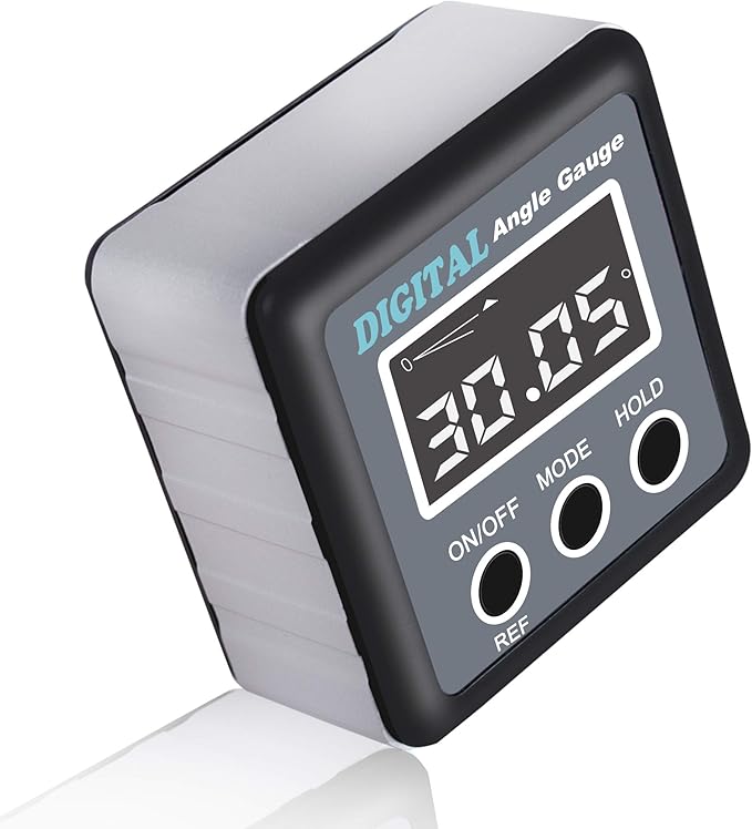 Digital Angle Gauge, eOUTIL Angle Finder Mini Digital Level Protractor by eOUTIL
