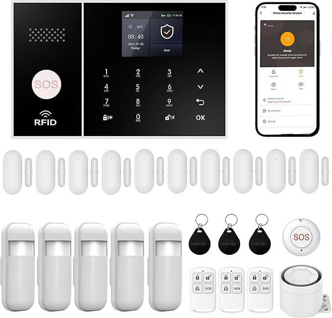 XUK Wireless 4G/GSM/Wi-Fi Security System by Unknown