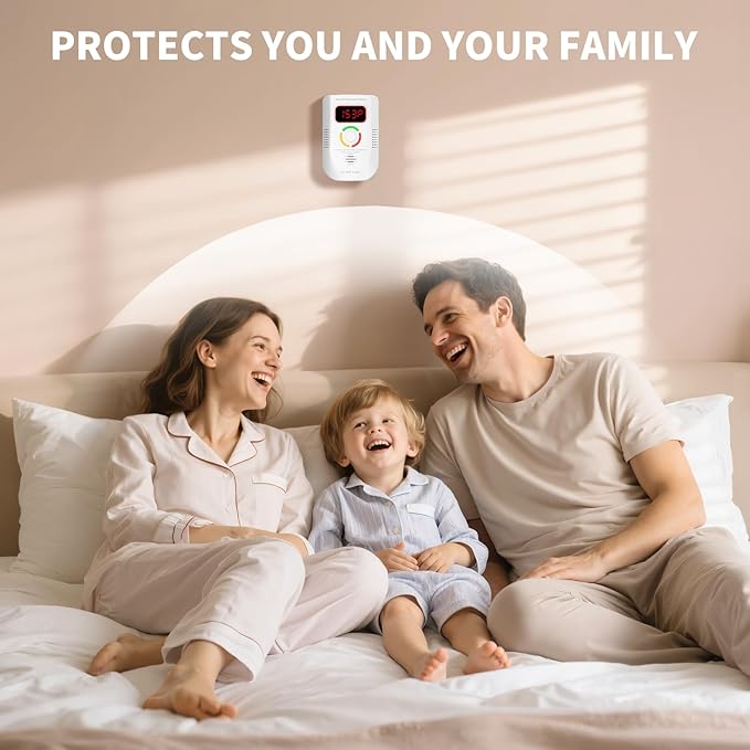 Carbon Monoxide Detectors Plug in, Carbon Monoxide Alarm - Image 5