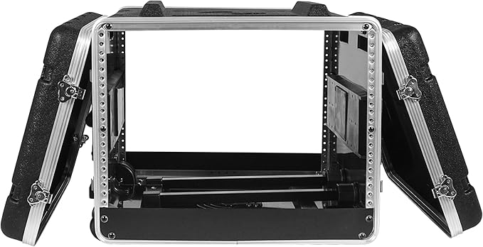 Sound Town Lightweight 8U PA DJ Rack/Road Case - Image 5