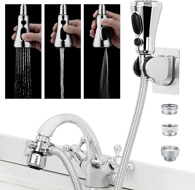 CECEFIN Kitchen Faucet Hose Attachment, Sink Sprayer Replacement Head by CECEFIN