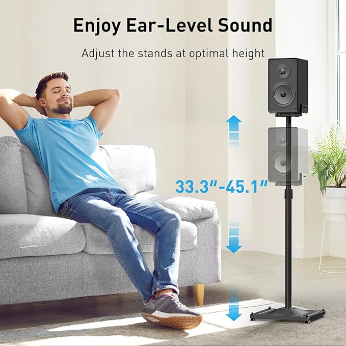 PERLESMITH Universal Speaker Stands - Image 2