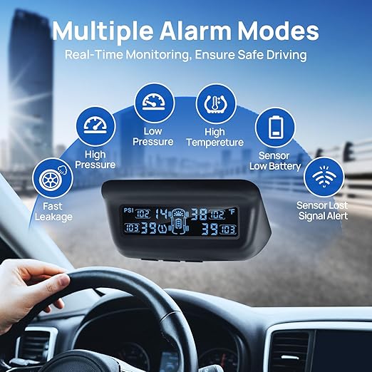 Masoll Tire Pressure Monitoring System, RV/Trailler TPMS - Image 3