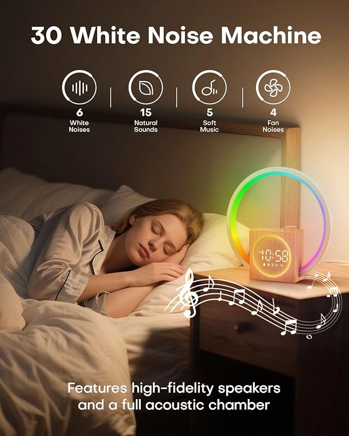 Sunrise Alarm Clock, Alarm Clocks - Image 4