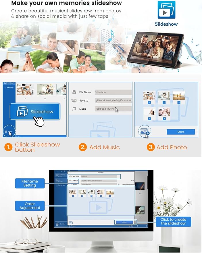 Plustek Photo Scanner ePhoto Z300, Scans 4x6 inch Photos in 2 Seconds, Auto - Image 8