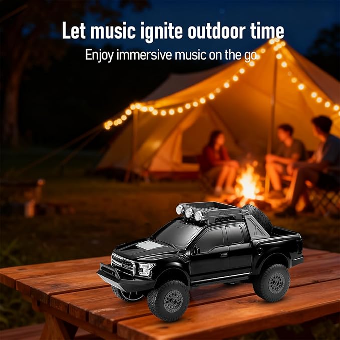 WS-589 Rugged Pickup Truck Bluetooth Replica Speaker – Portable Audio - Image 7