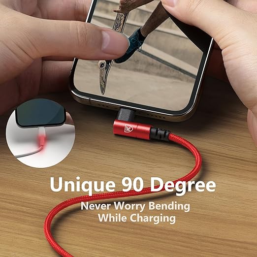 10ft iPhone Charger Cable, Long Lightning Cable Fast Charging Cord Compatible - Image 6