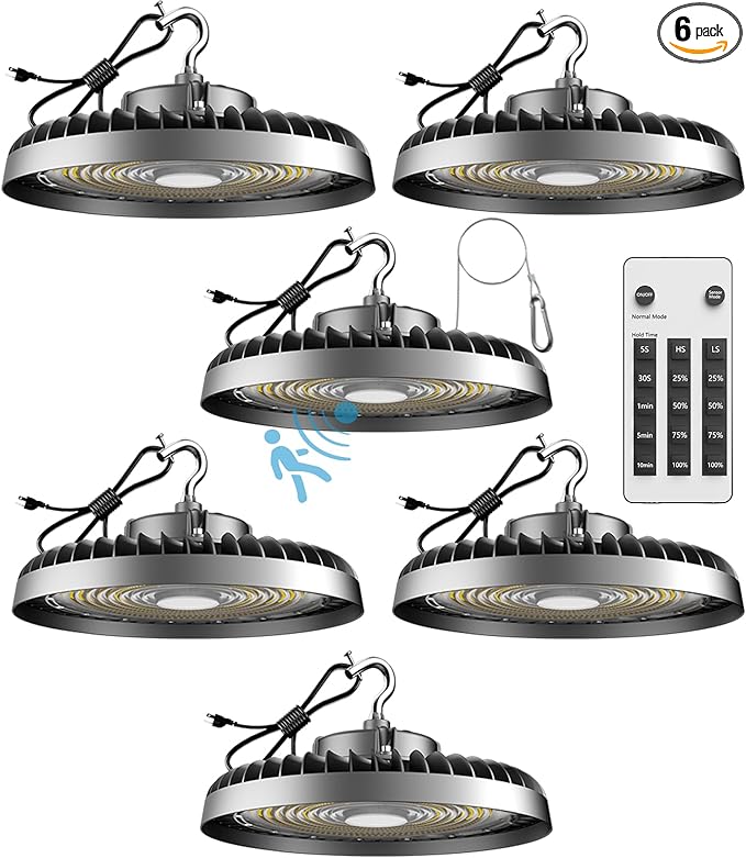 ACOHOOK Smart 200W High Bay LED Shop Lights 30000lm UFO LED Light by ACOHOOKCommittedToProvidingCost-EffectiveProductsQualityServices