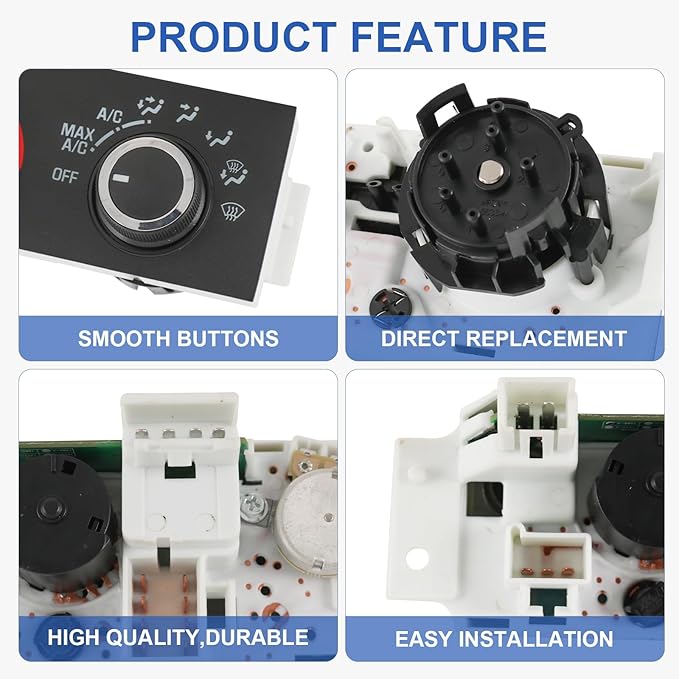 DICMIC Front A/C Heater Climate Control Module Compatible - Image 5