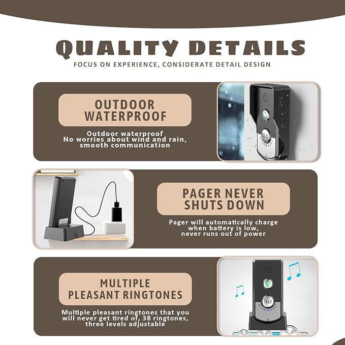 2 Way Voice Intercom, Super Long Range Intercomunicador, Home Security Easy - Image 2