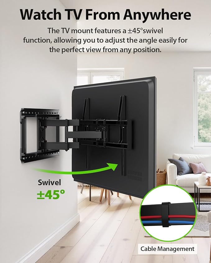 USX MOUNT Full Motion TV Wall Mount - Image 4