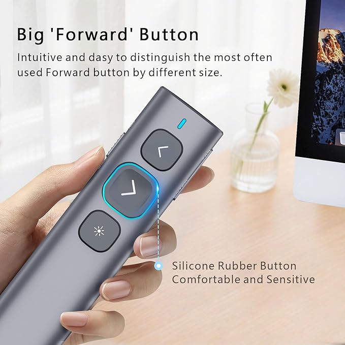 Norwii N95 Presentation Clicker, PowerPoint Clicker - Image 7