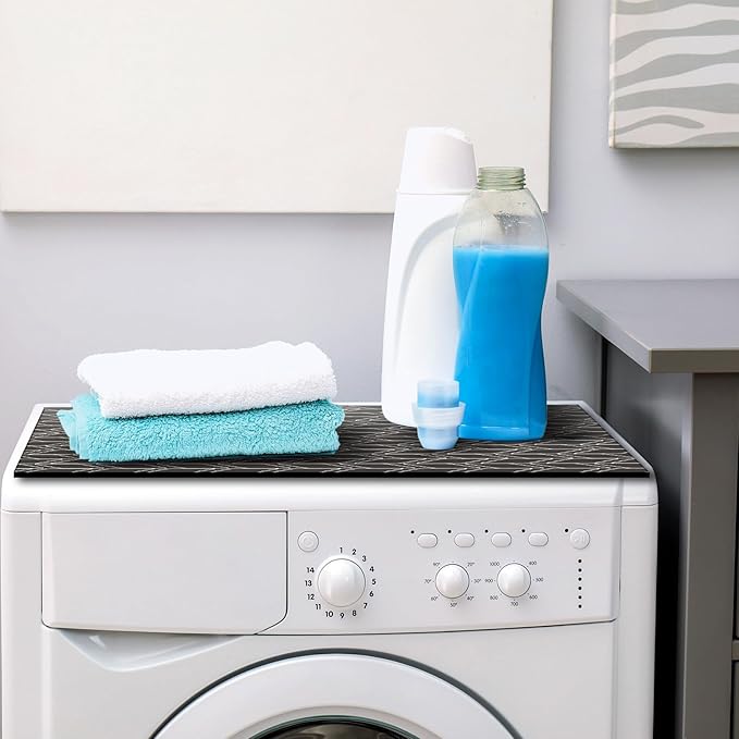 Teenyyou 2 Pcs 26" x 18" Dryer Top Protector Mat, Washer and Dryer Topper - Image 4