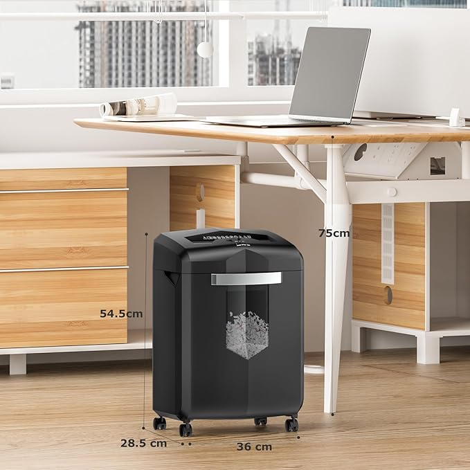 Bonsaii Paper Shredder, 18-Sheet 60-Minutes Shredder - Image 7