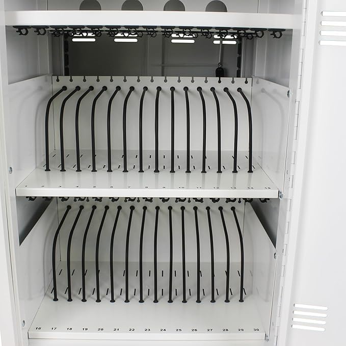 32-Bay Mobile Charging Cart - Image 5