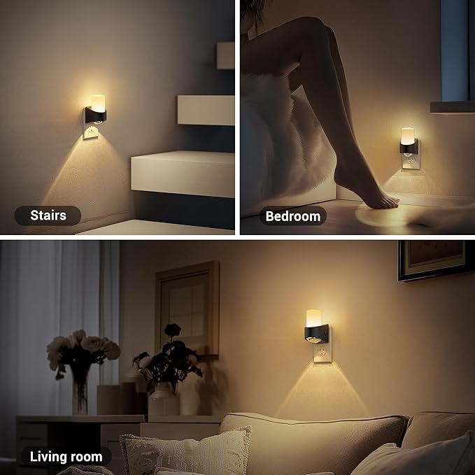 JandCase LED Night Lights Plug into Wall, Decorative Night Light - Image 5