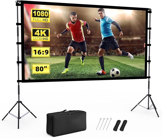 Projector Screen Outdoor, Vamvo Projector Screen by Vamvo