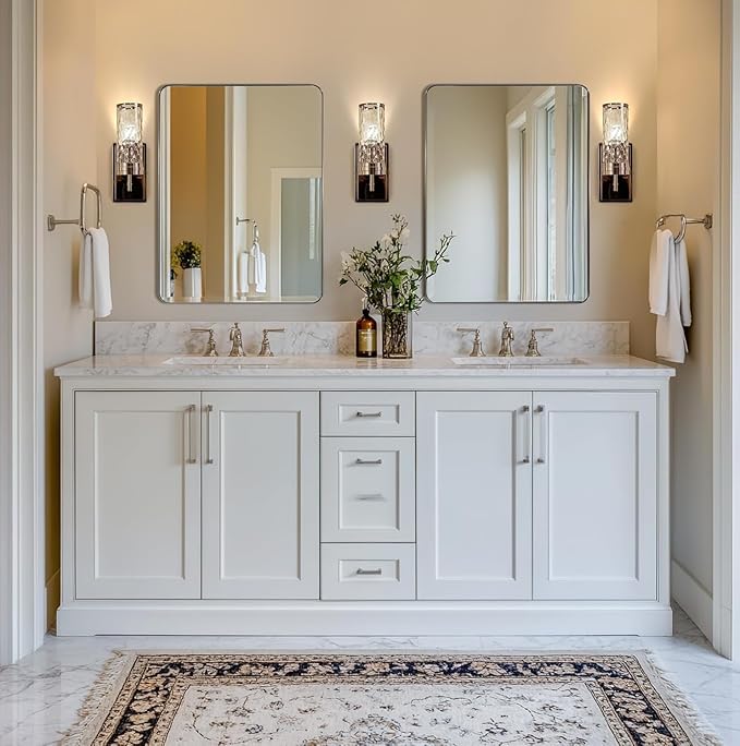 ANDY STAR Chrome Bathroom Mirrors - Image 2