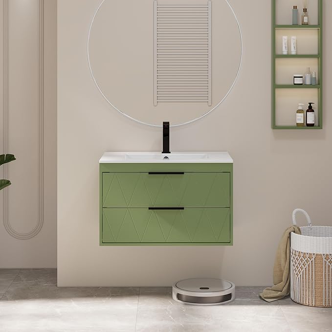 eclife 30" Bathroom Vanities Cabinet by eclife