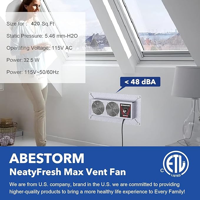 Abestorm Crawlspace Ventilation Fan - Image 6