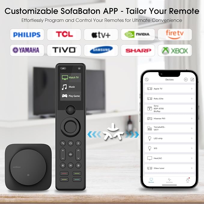 SofaBaton X1S Universal Remote, All in One Universal Remote Control - Image 4