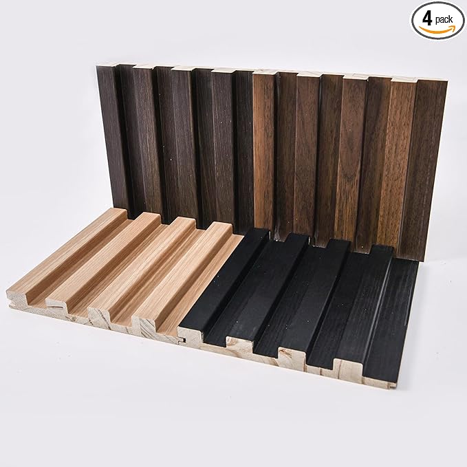 Art3d Slat Wood Wall Paneling for Interior and Ceiling Decoration by Art3d