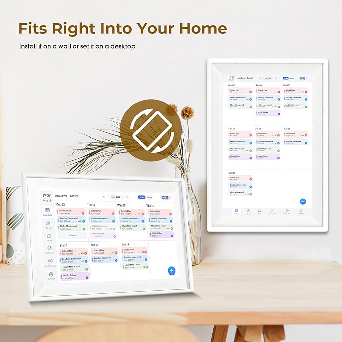 Calendar, 10.1" WiFi Smart Wall Calendar & Chore Chart - Image 8
