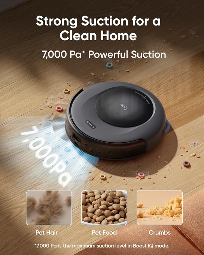 eufy Omni C20 Robot Vacuum and Mop Combo, All-in-One Station, Auto Mop Washing - Image 4