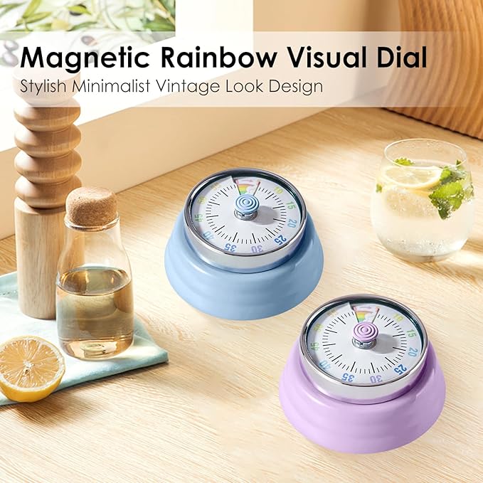Teeloray Visual Timer for Kids Rainbow Kitchen Timer - Image 8