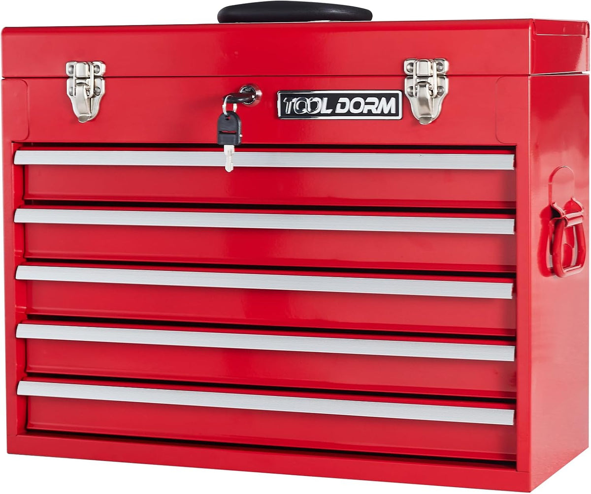 metal tool box with 5 drawers portable steel, main product view