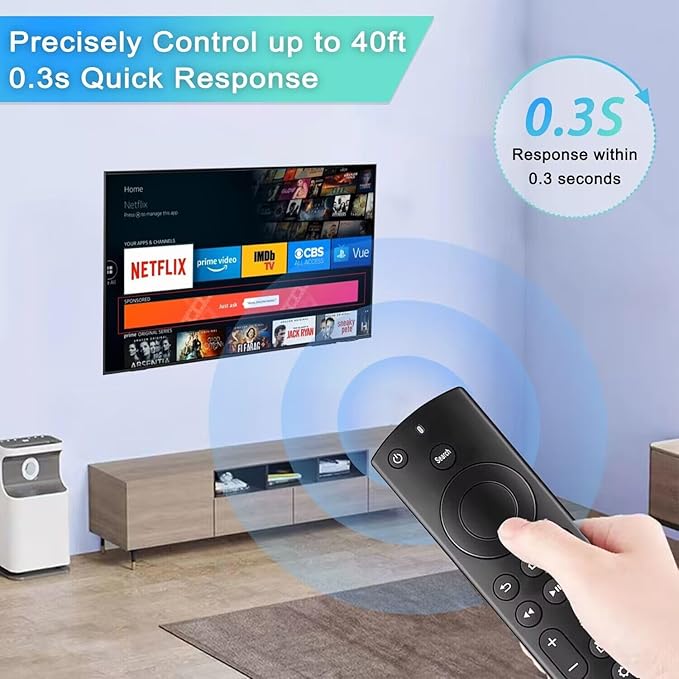 Replacement for Insignia/Toshiba/Pioneer Fire TV Remote, Universal Compatible - Image 5