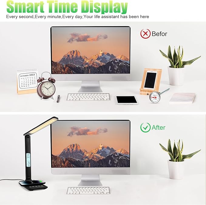 snsok Desk Lamp, Desk Light - Image 2