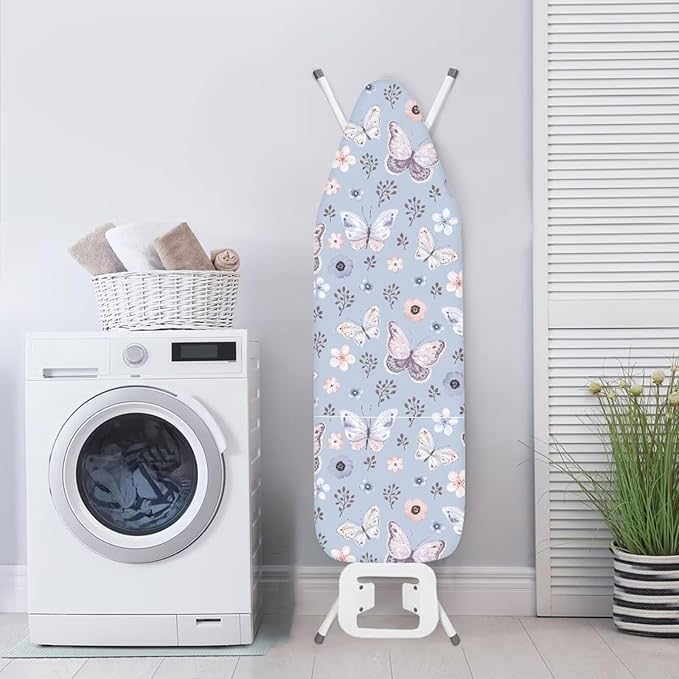 ZCFYGDX Butterfly Cherry Blossom Print Ironing Board Cover Decor - Image 3