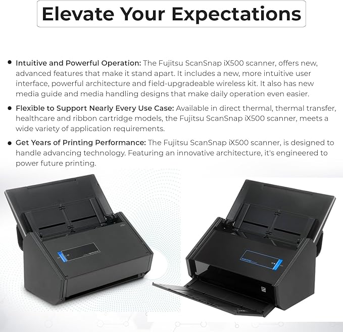 IX500 Scansnap Receipt Scanner - Image 6