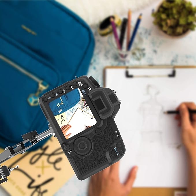 Overhead Tripod for DSLR Cameras, Heavy Duty Camera Desk Mount Stand - Image 5