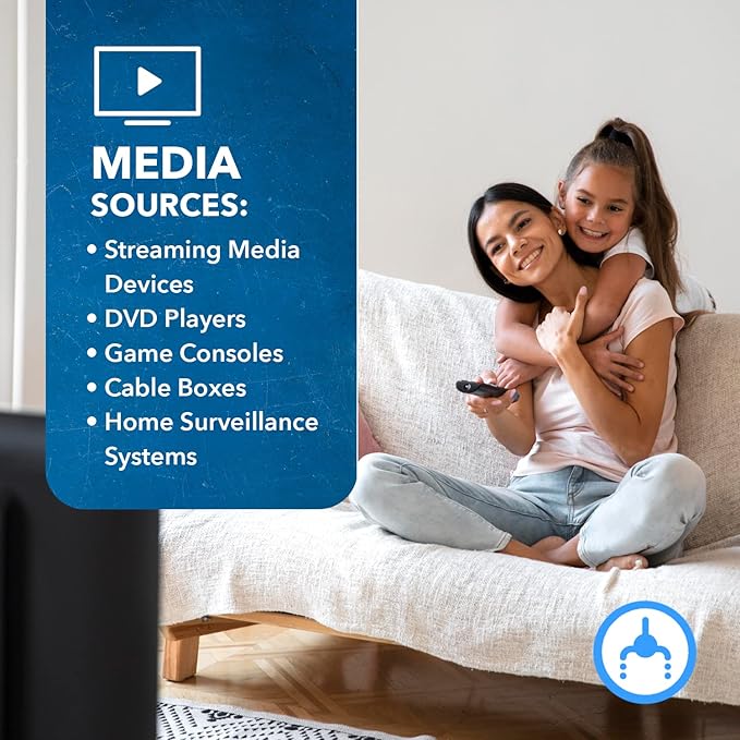 Quad Multi Viewer 4 in 1 Out by OREI HDMI Switcher 4 Ports Seamless Switcher - Image 7